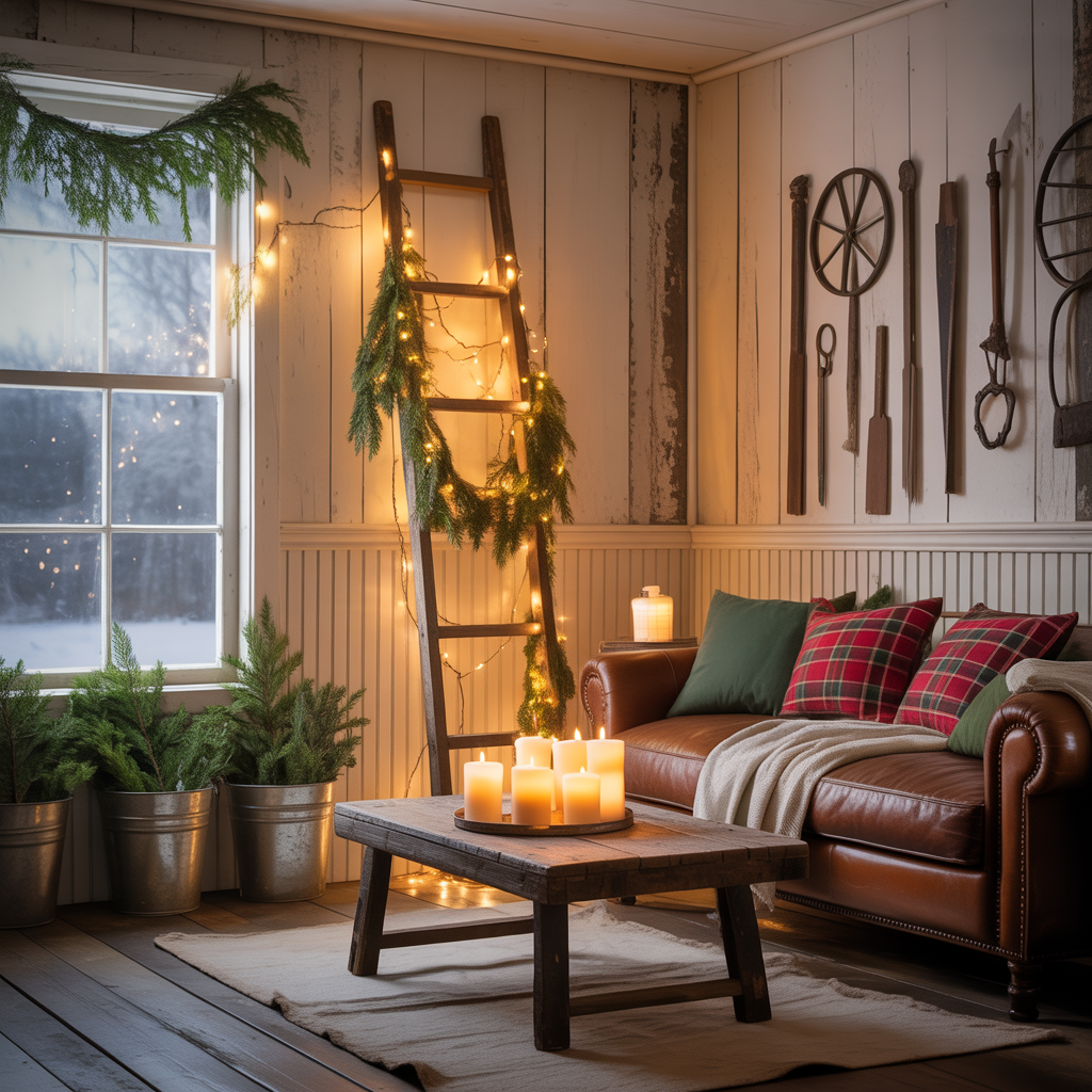 farmhouse christmas decor