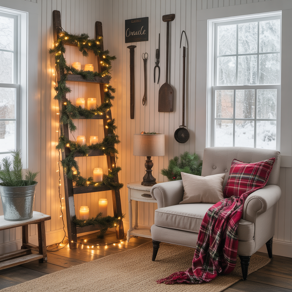 farmhouse christmas decor