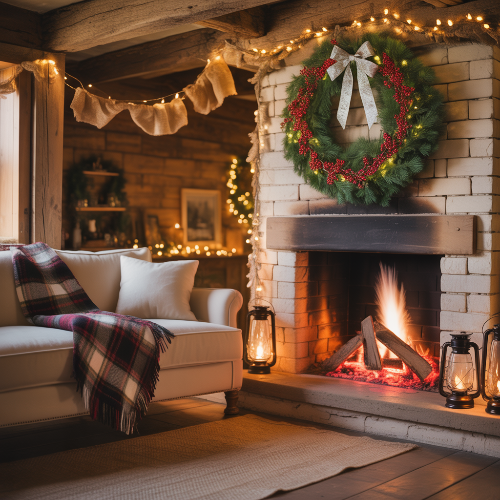 farmhouse christmas decor
