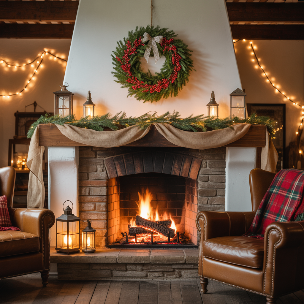 farmhouse christmas decor