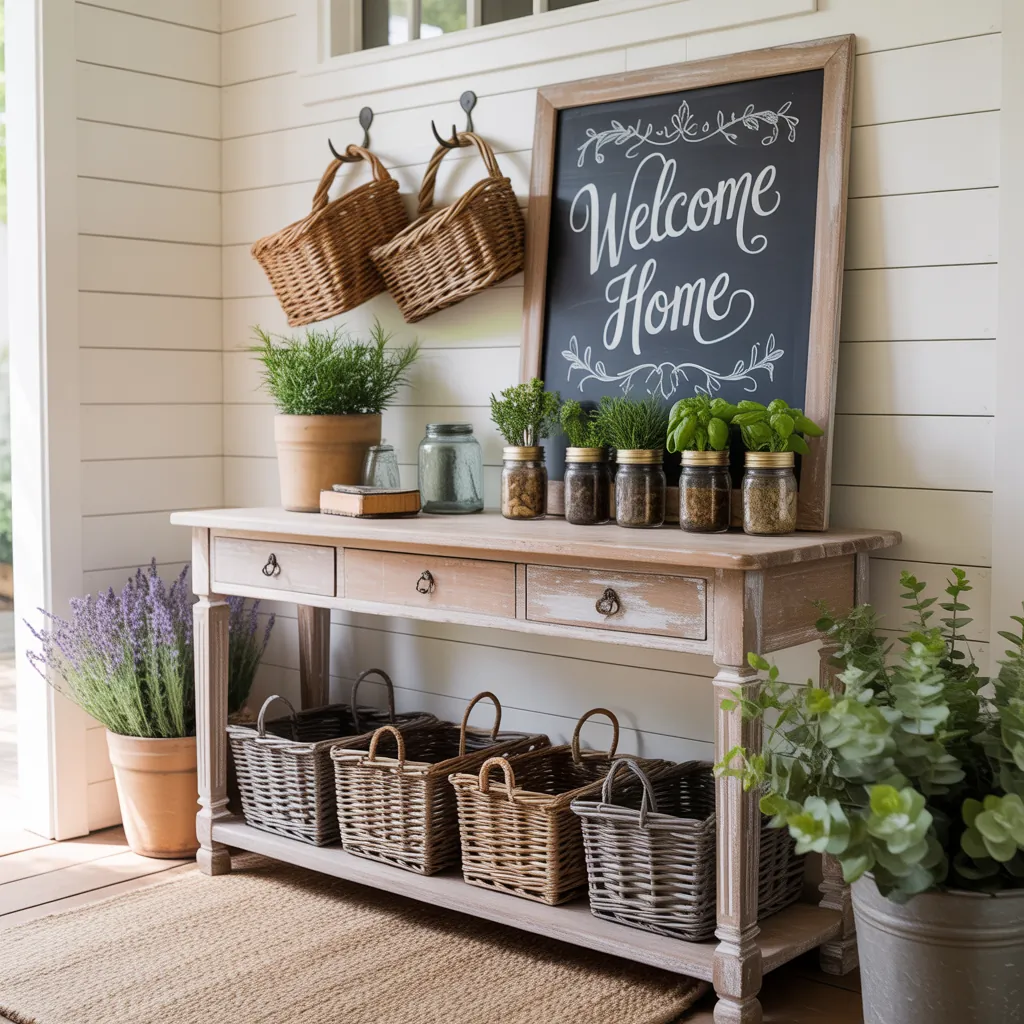 farmhouse entryway concepts