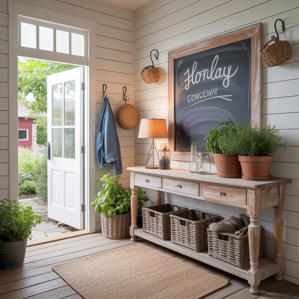 farmhouse entryway concepts