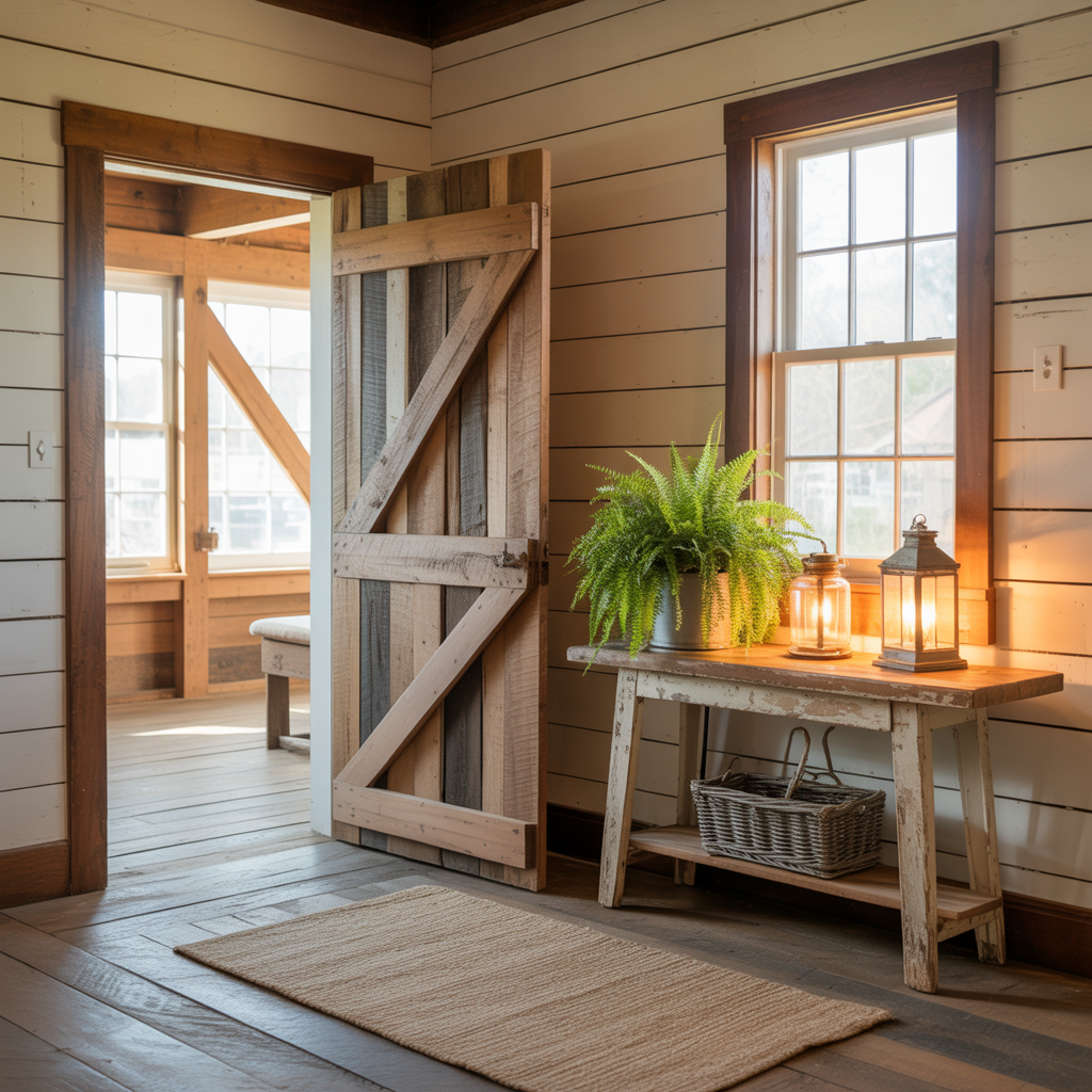 farmhouse foyer entryway