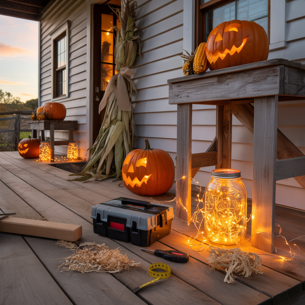 farmhouse halloween
