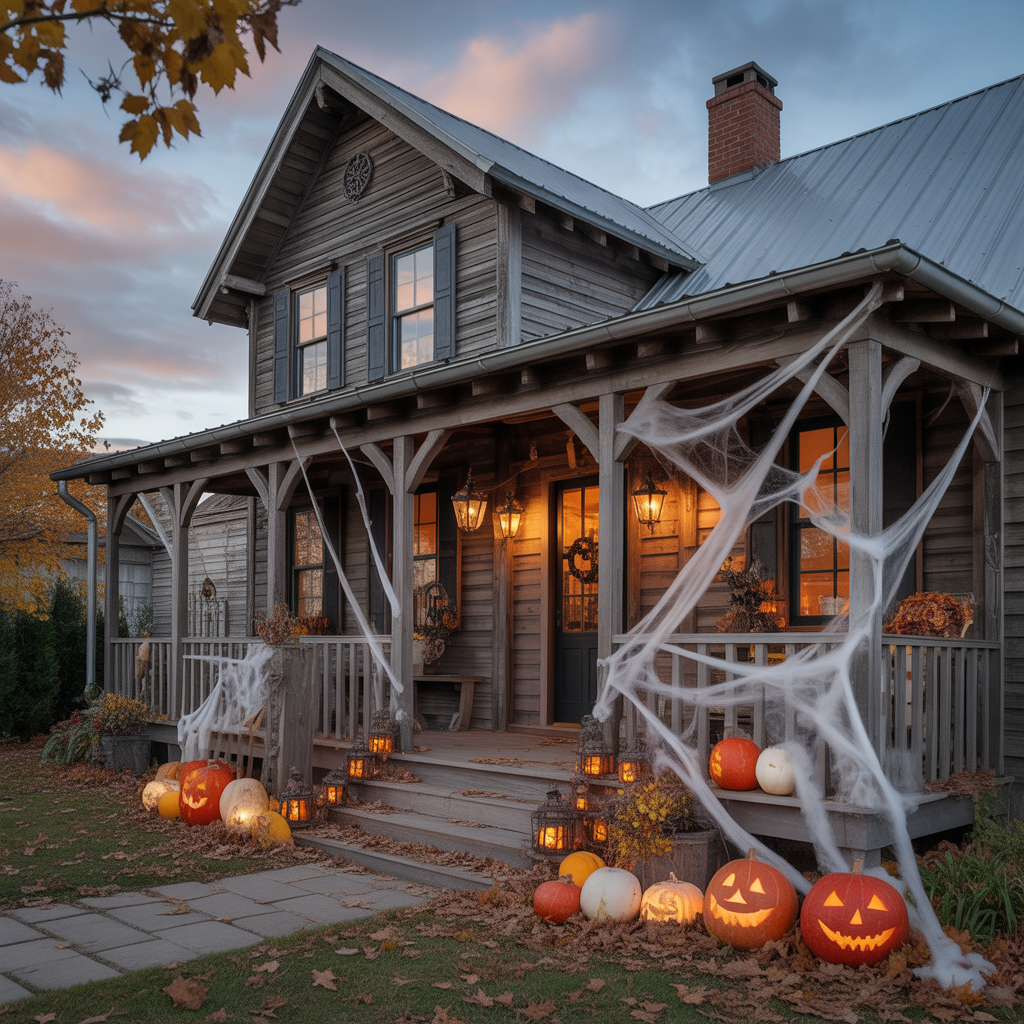 farmhouse halloween