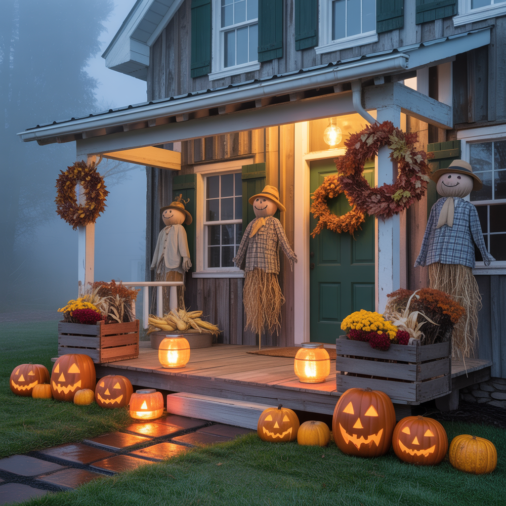 farmhouse halloween