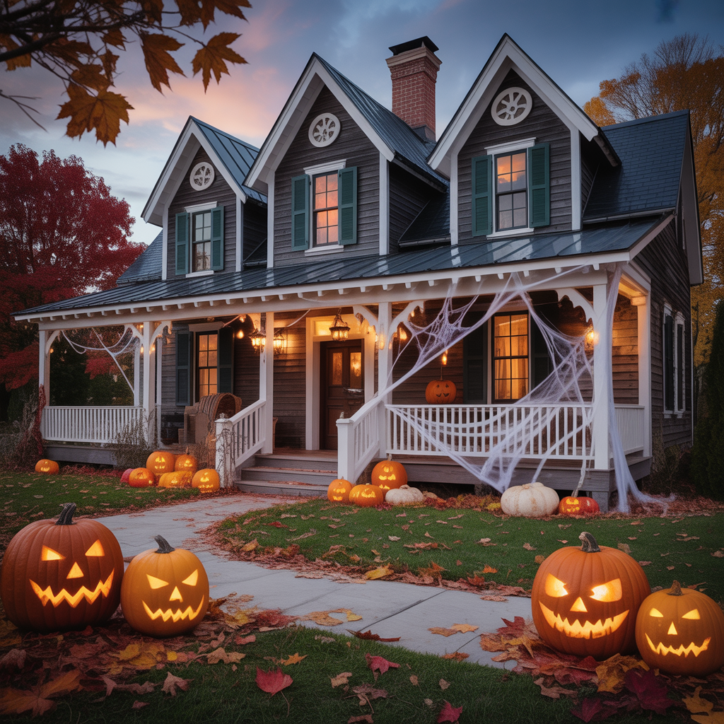 farmhouse halloween