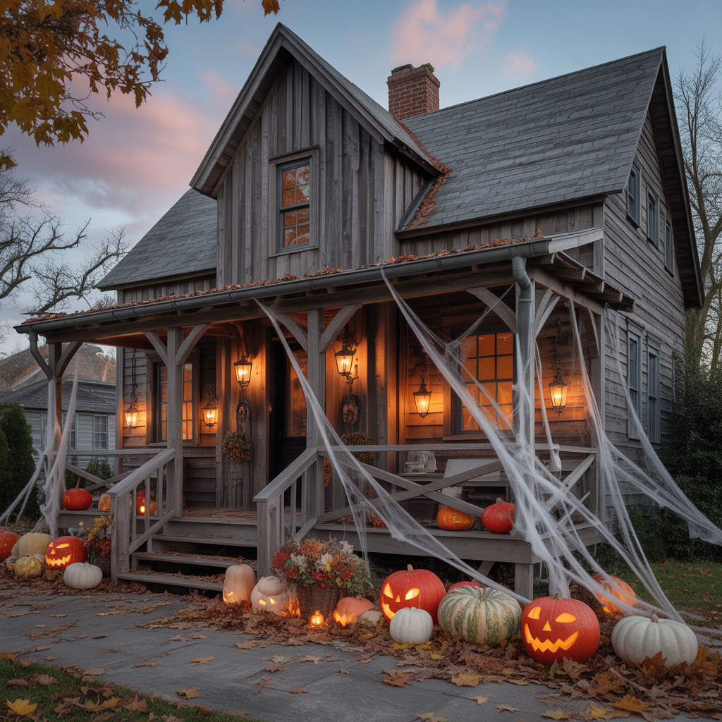 farmhouse halloween