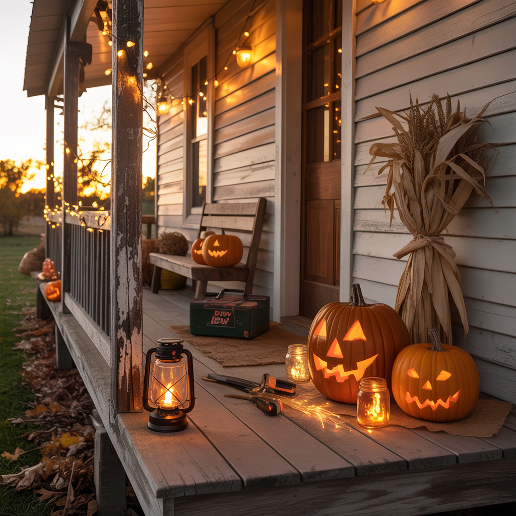farmhouse halloween