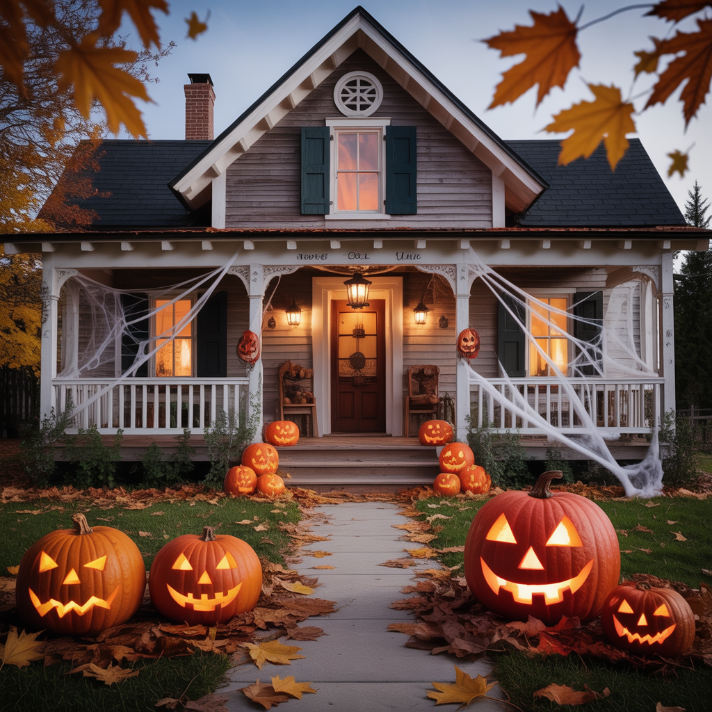 farmhouse halloween