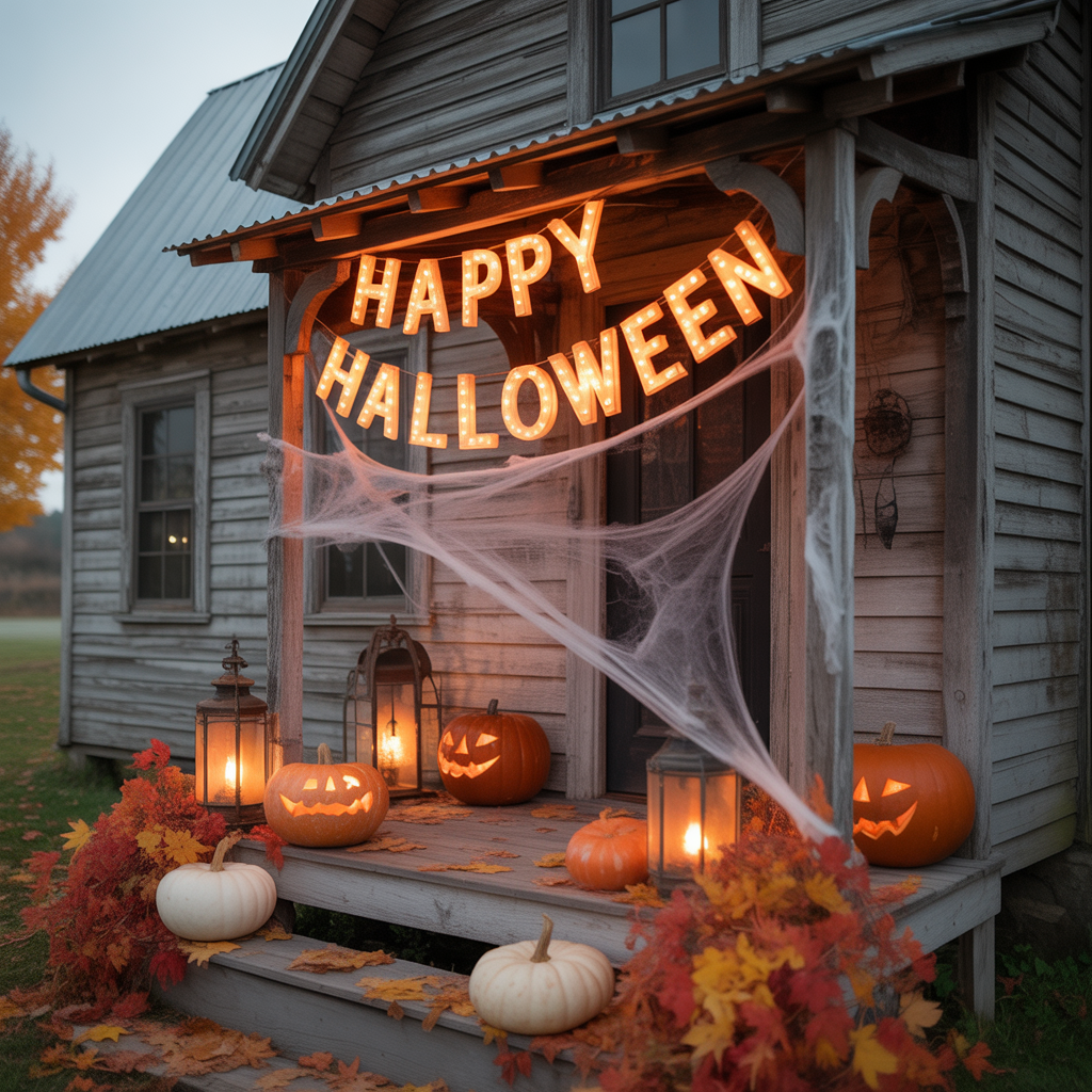 farmhouse halloween