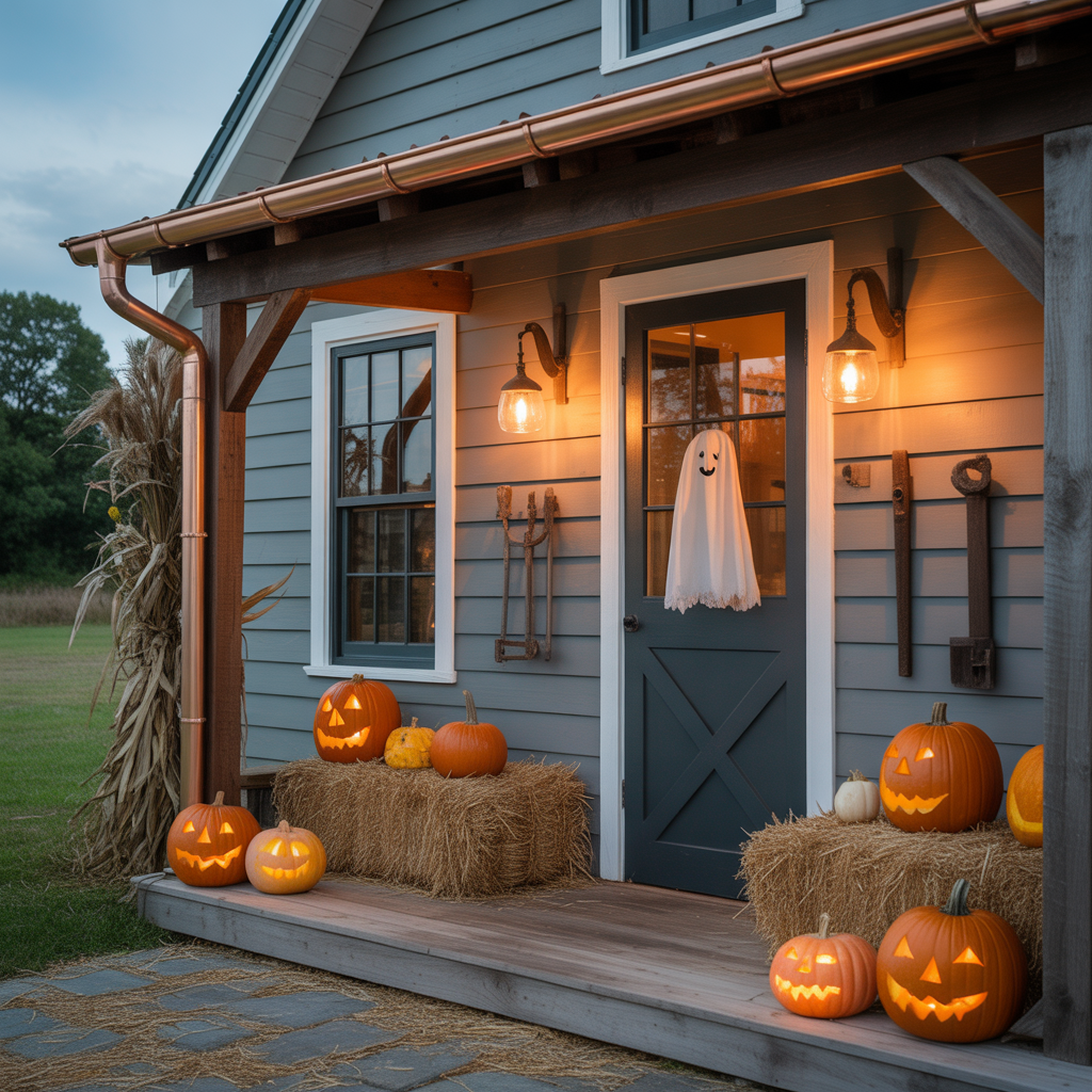 farmhouse halloween