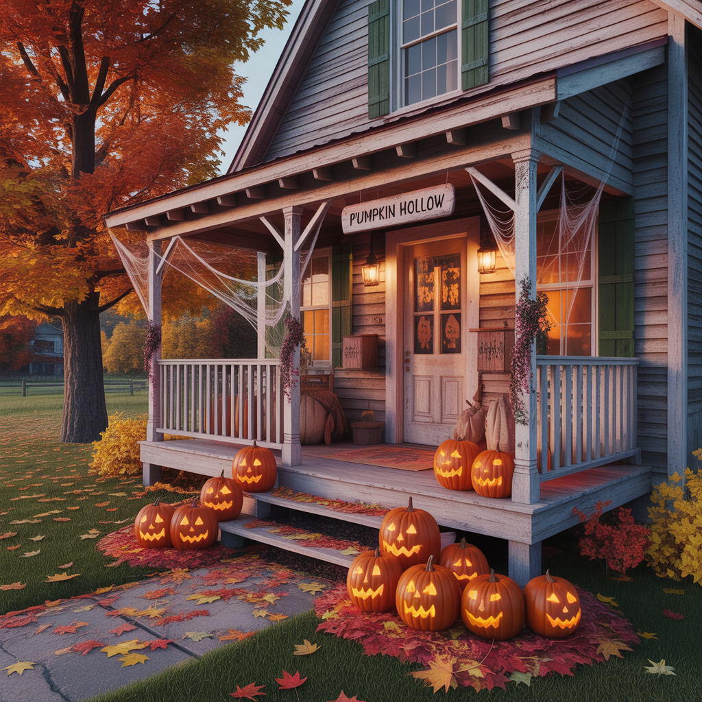 farmhouse halloween
