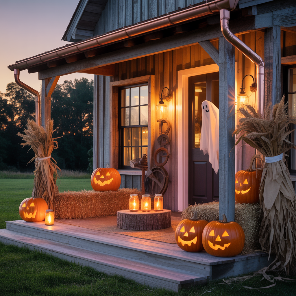 farmhouse halloween