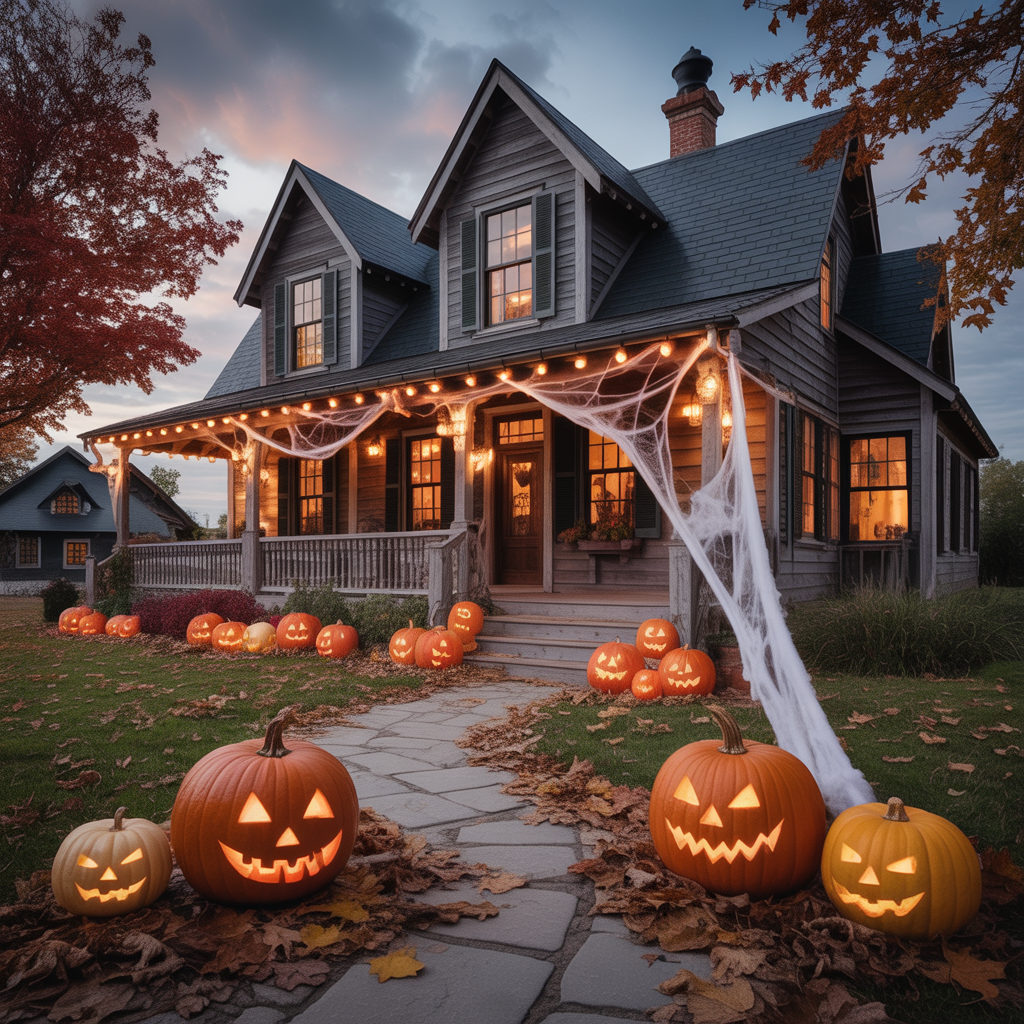 farmhouse halloween