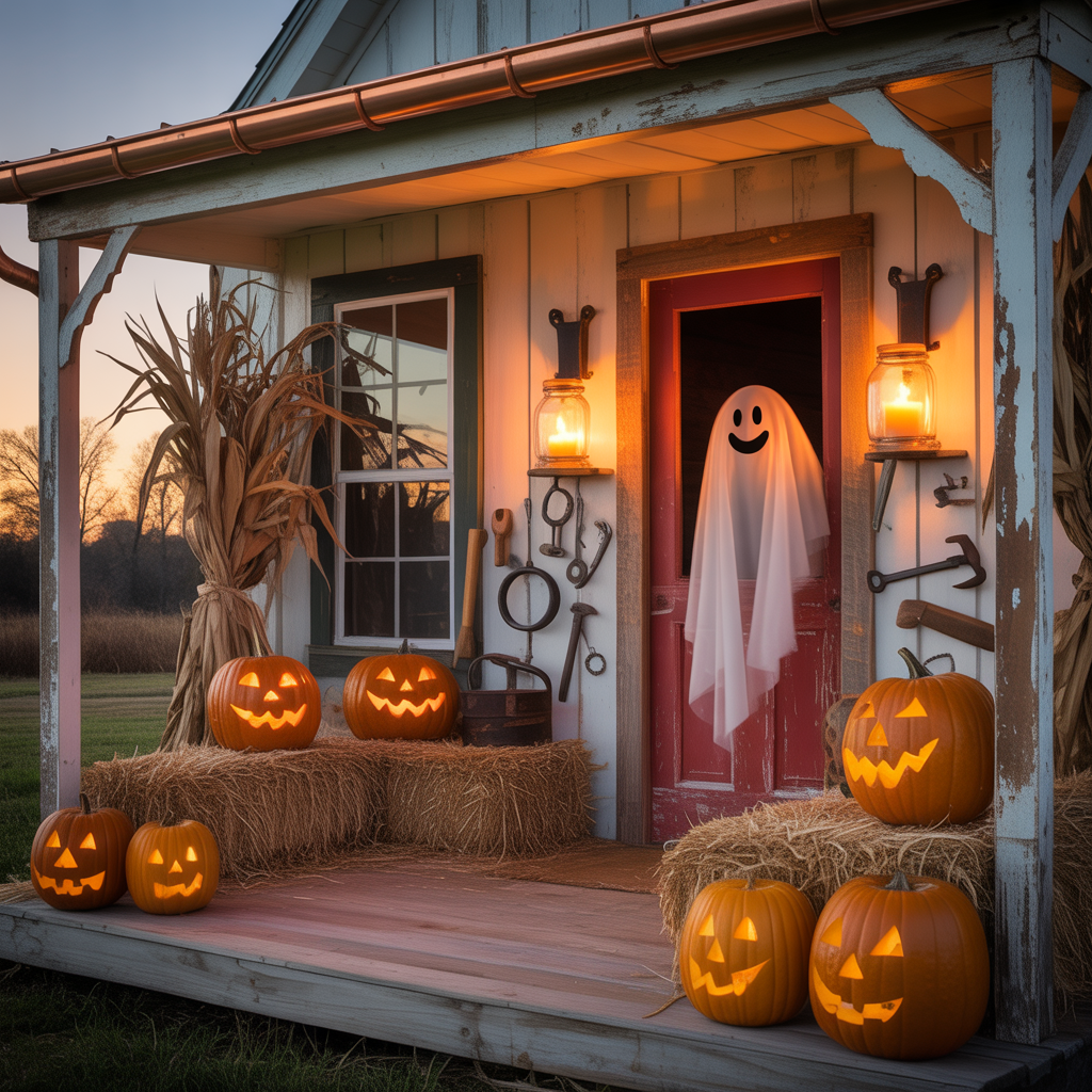 farmhouse halloween