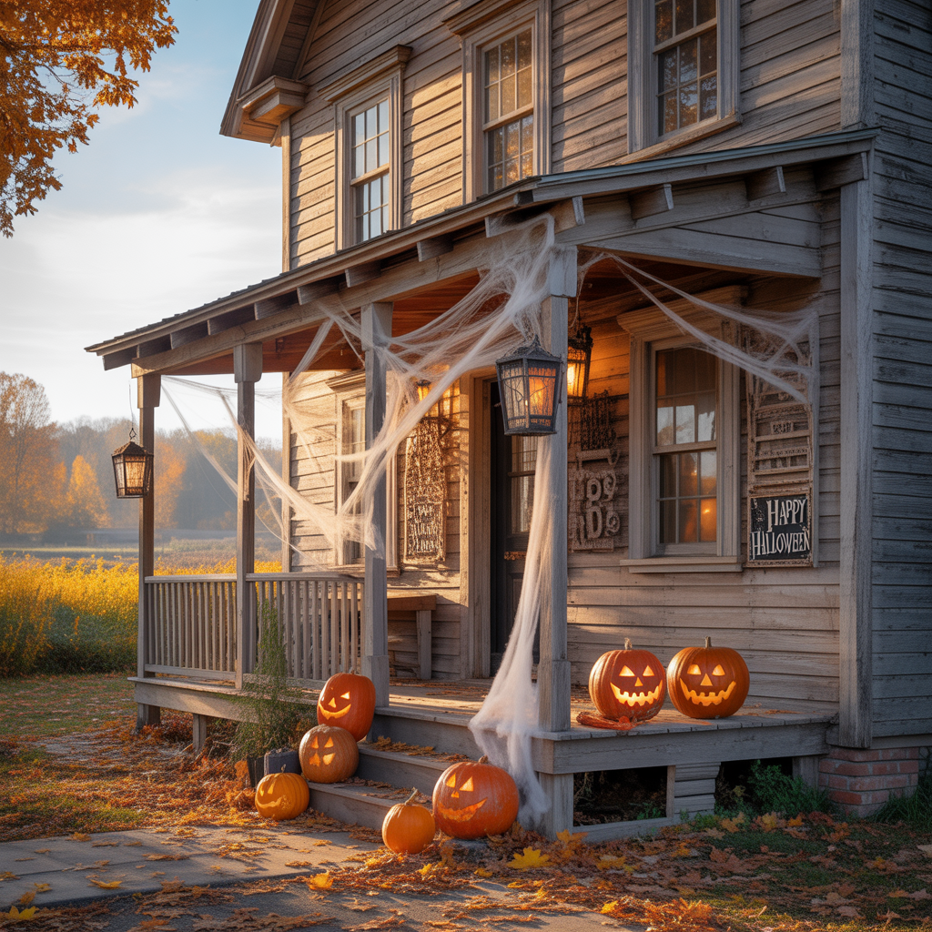 farmhouse halloween
