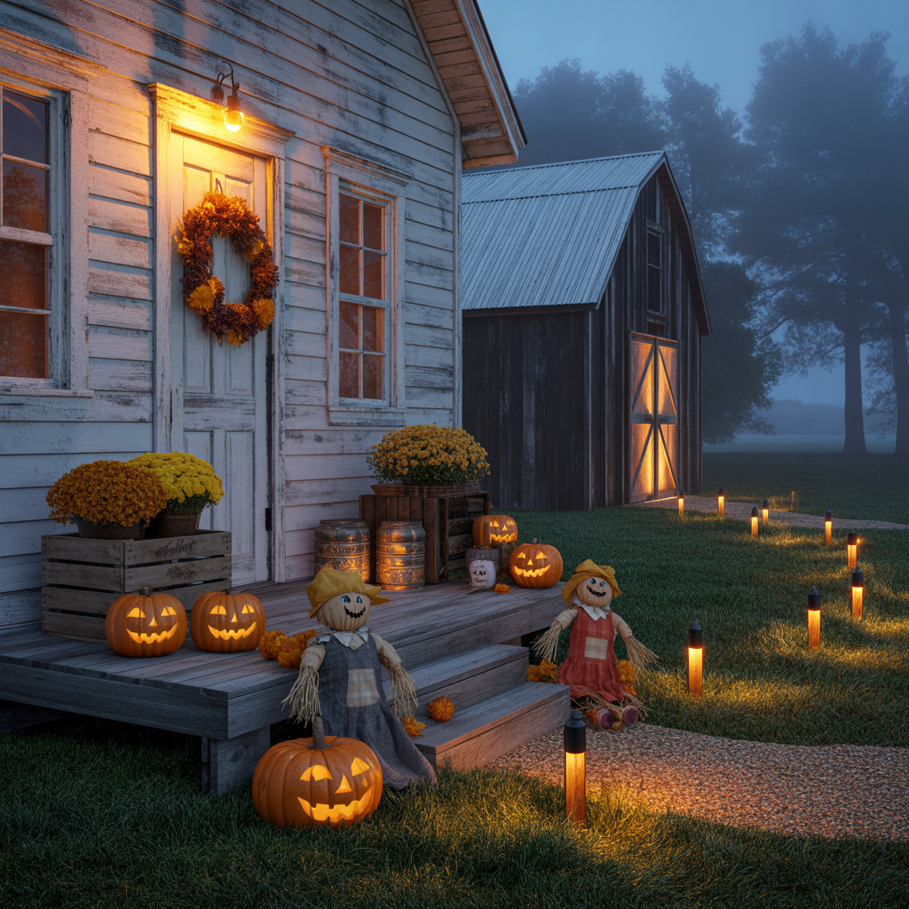 farmhouse halloween