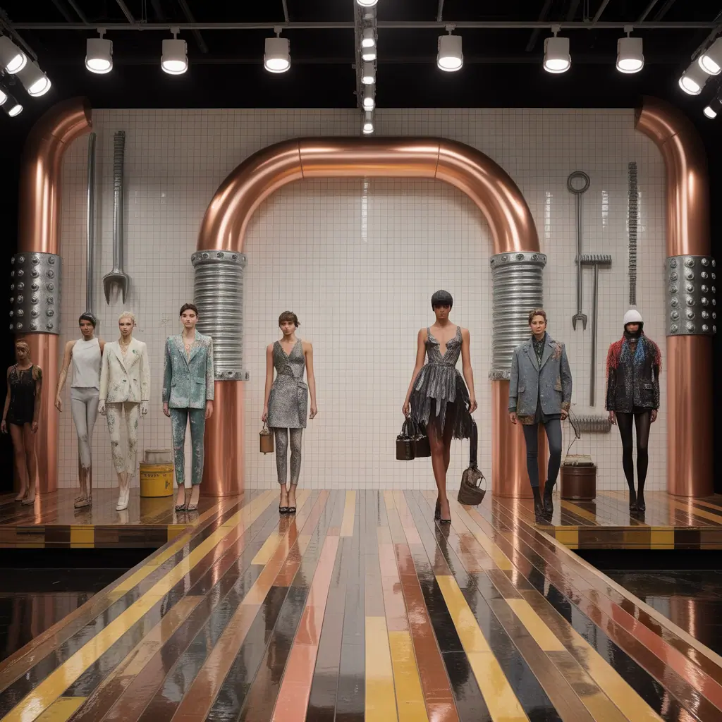 fashion show runway stage designs