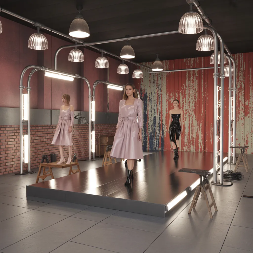 fashion show runway stage designs