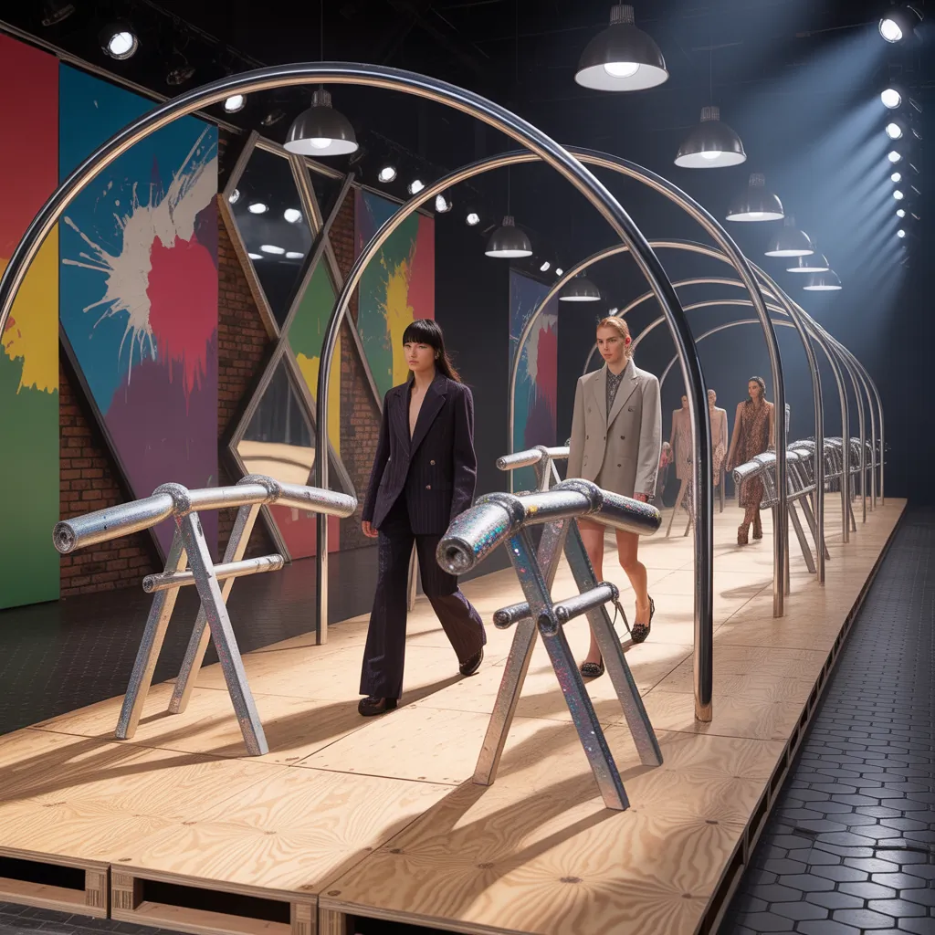 fashion show runway stage designs