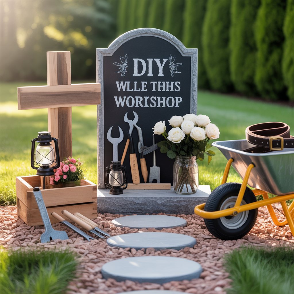 fathers day grave decoration