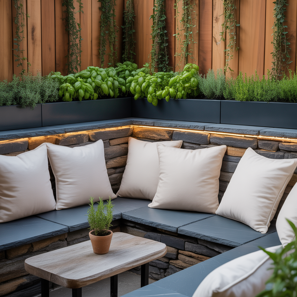 fence and retaining wall ideas