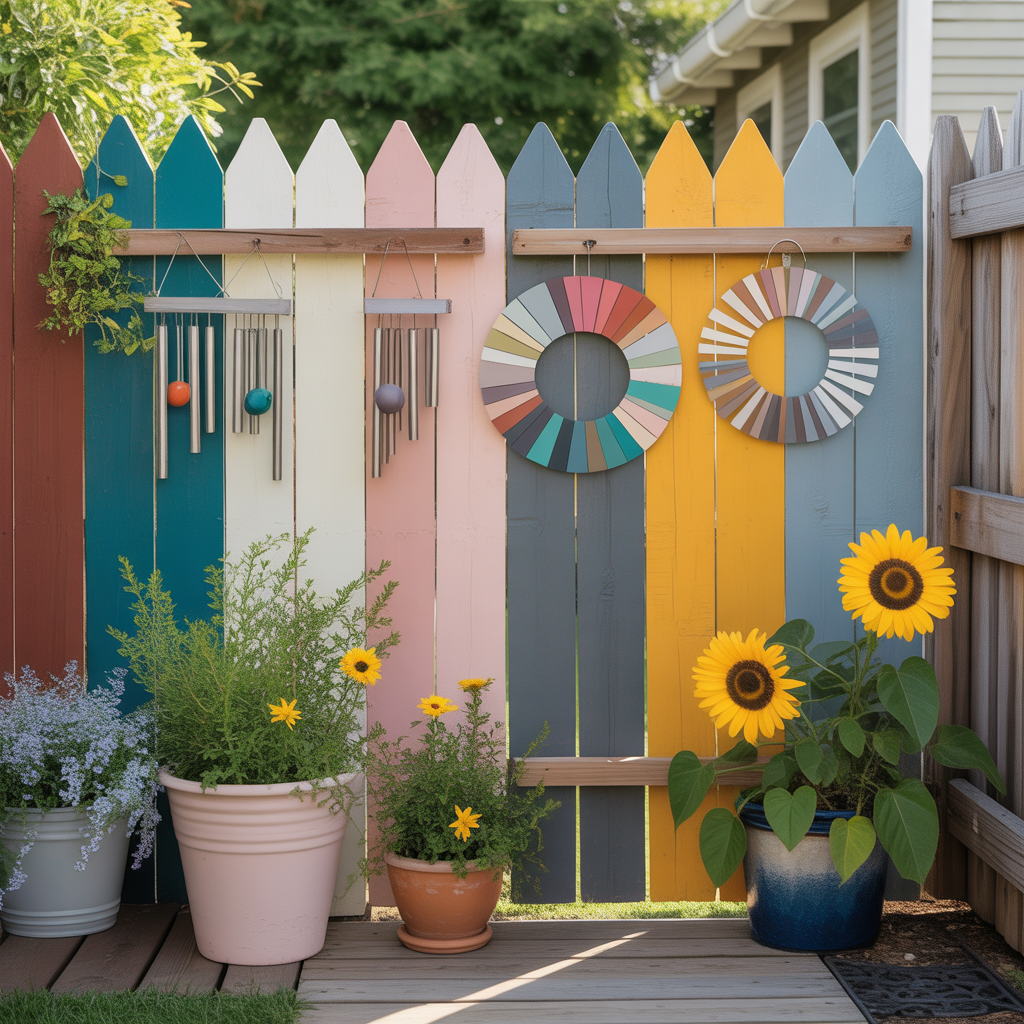 fence colors ideas