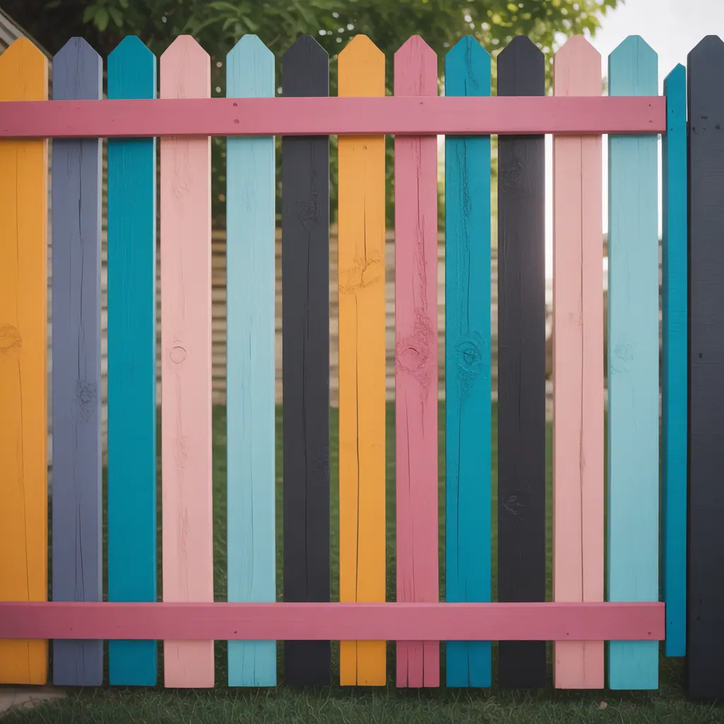 fence colors ideas