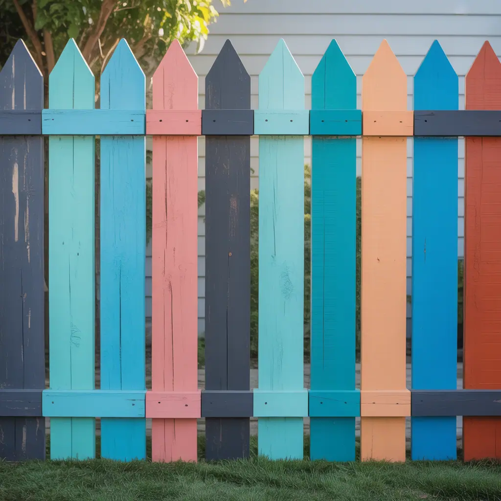 fence colors ideas