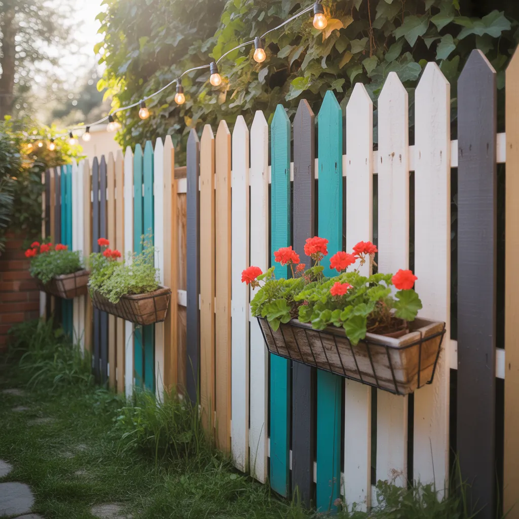 fence colors ideas
