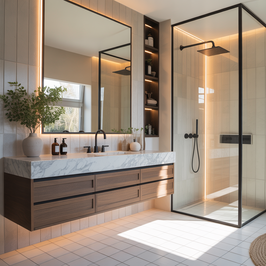 floating vanity bathroom ideas