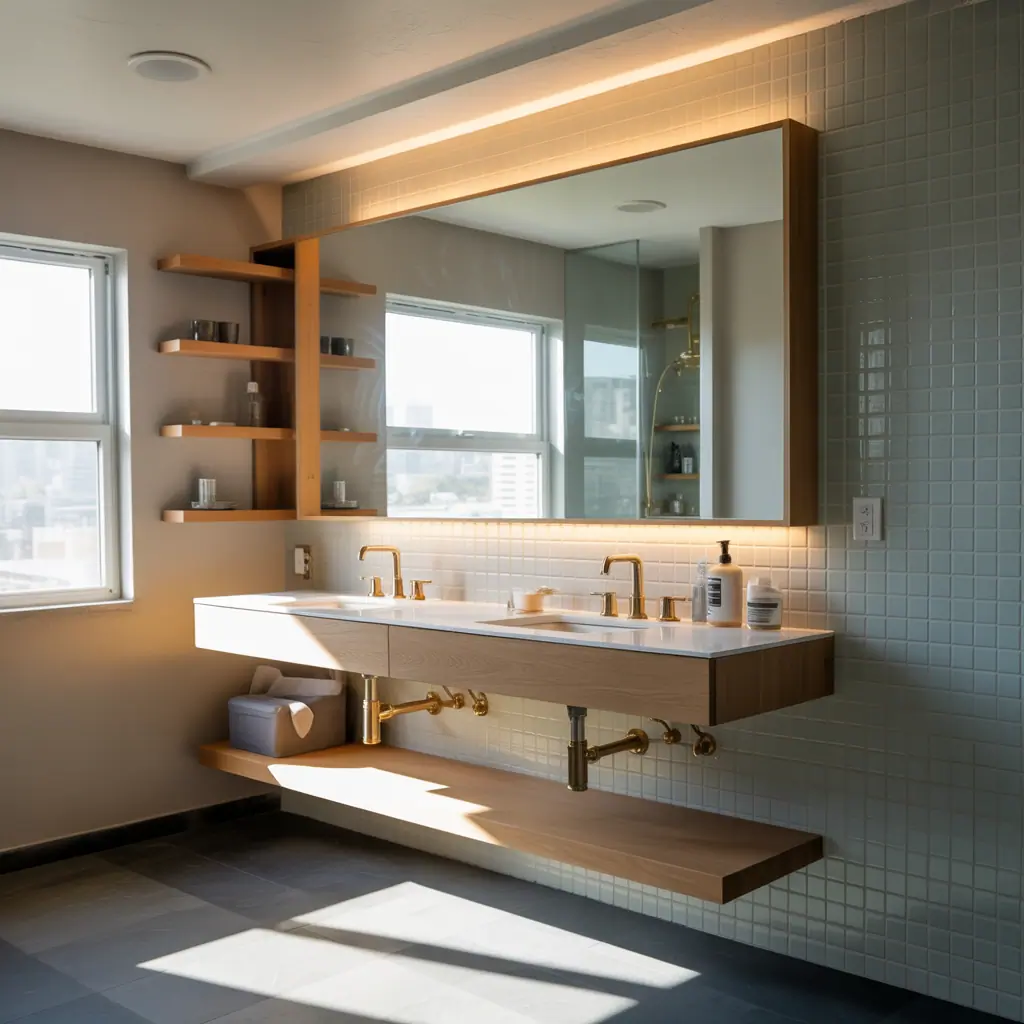 floating vanity bathroom ideas