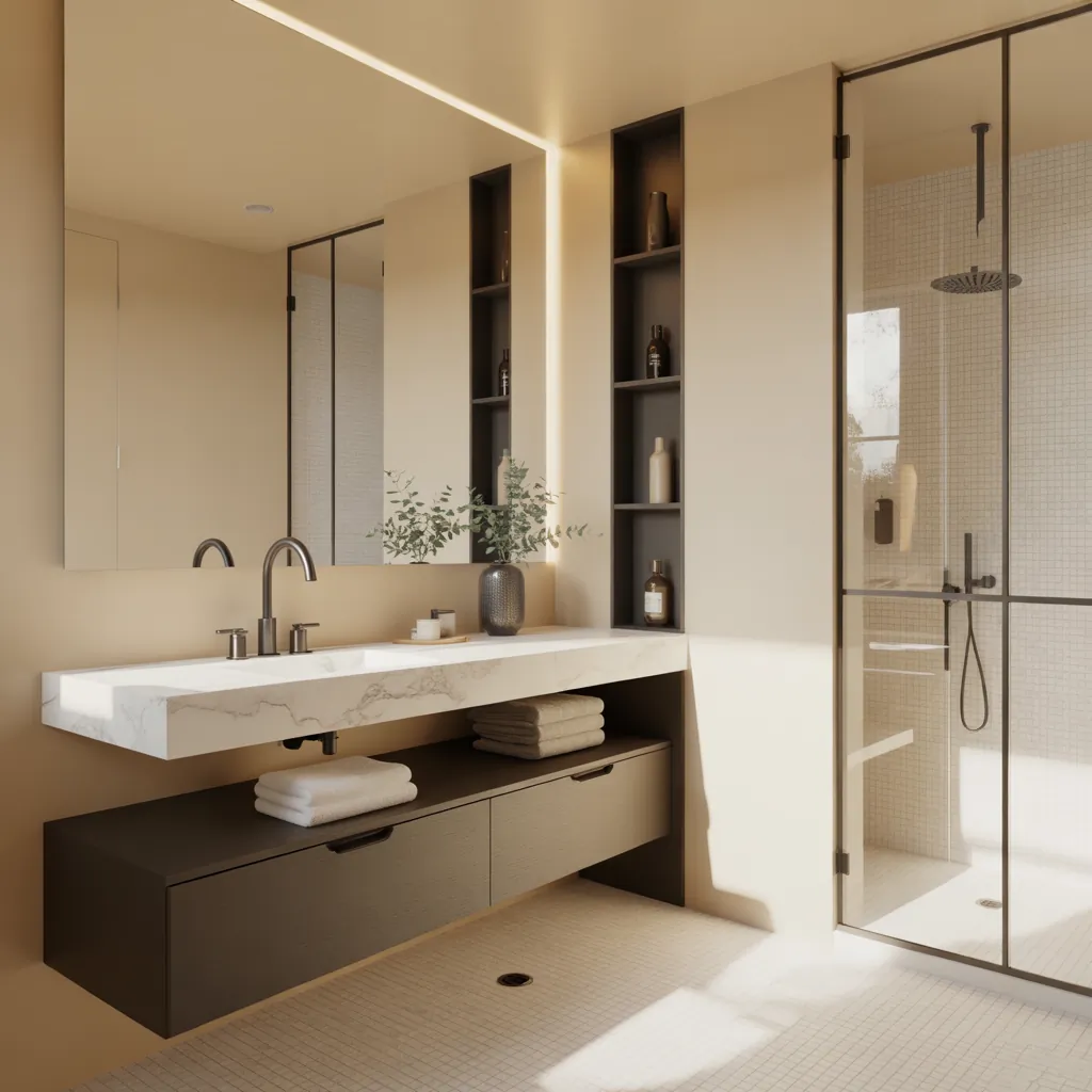 floating vanity bathroom ideas