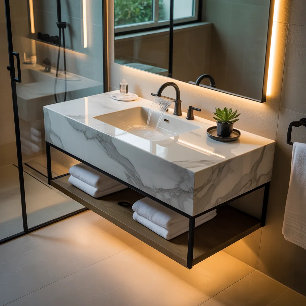 floating vanity bathroom ideas