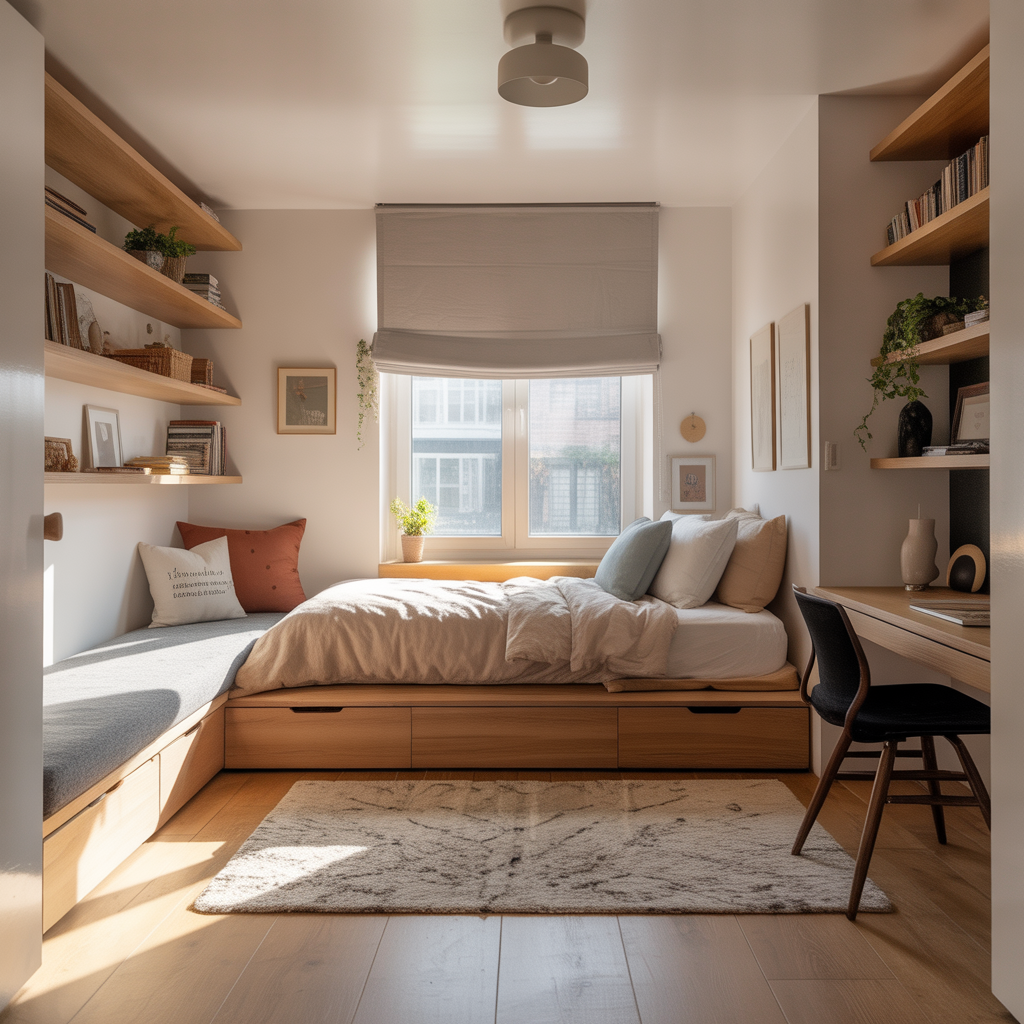 floor bed ideas for small room