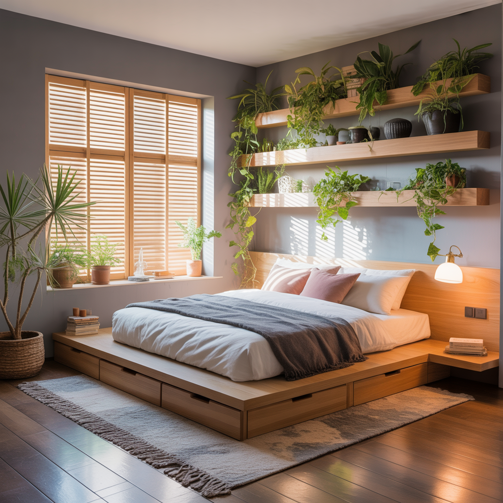 floor bed ideas for small room