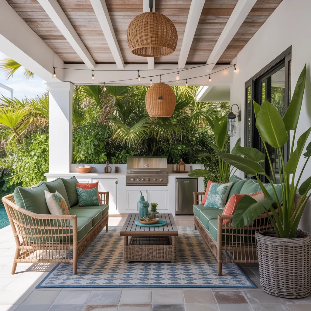 florida lanai decorating ideas