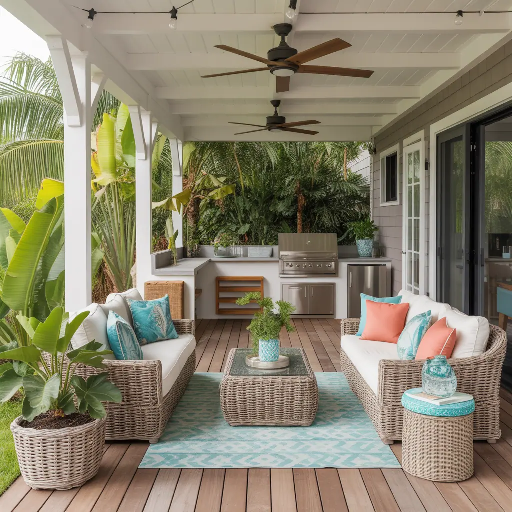 florida lanai decorating ideas