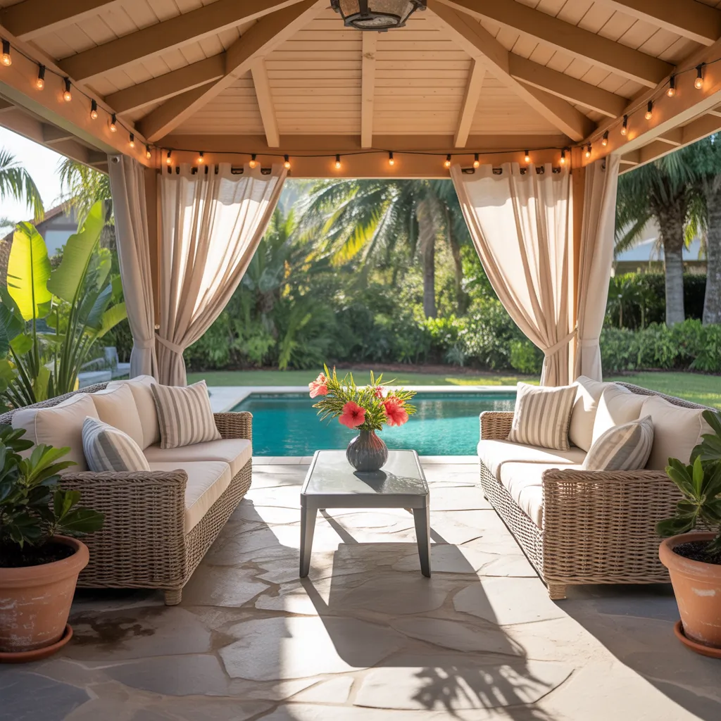 florida lanai decorating ideas