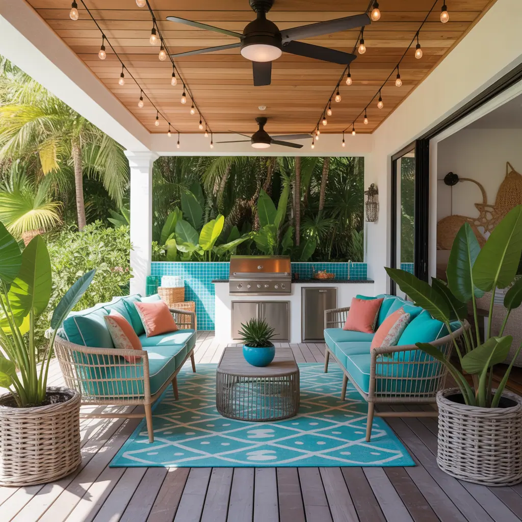 florida lanai decorating ideas