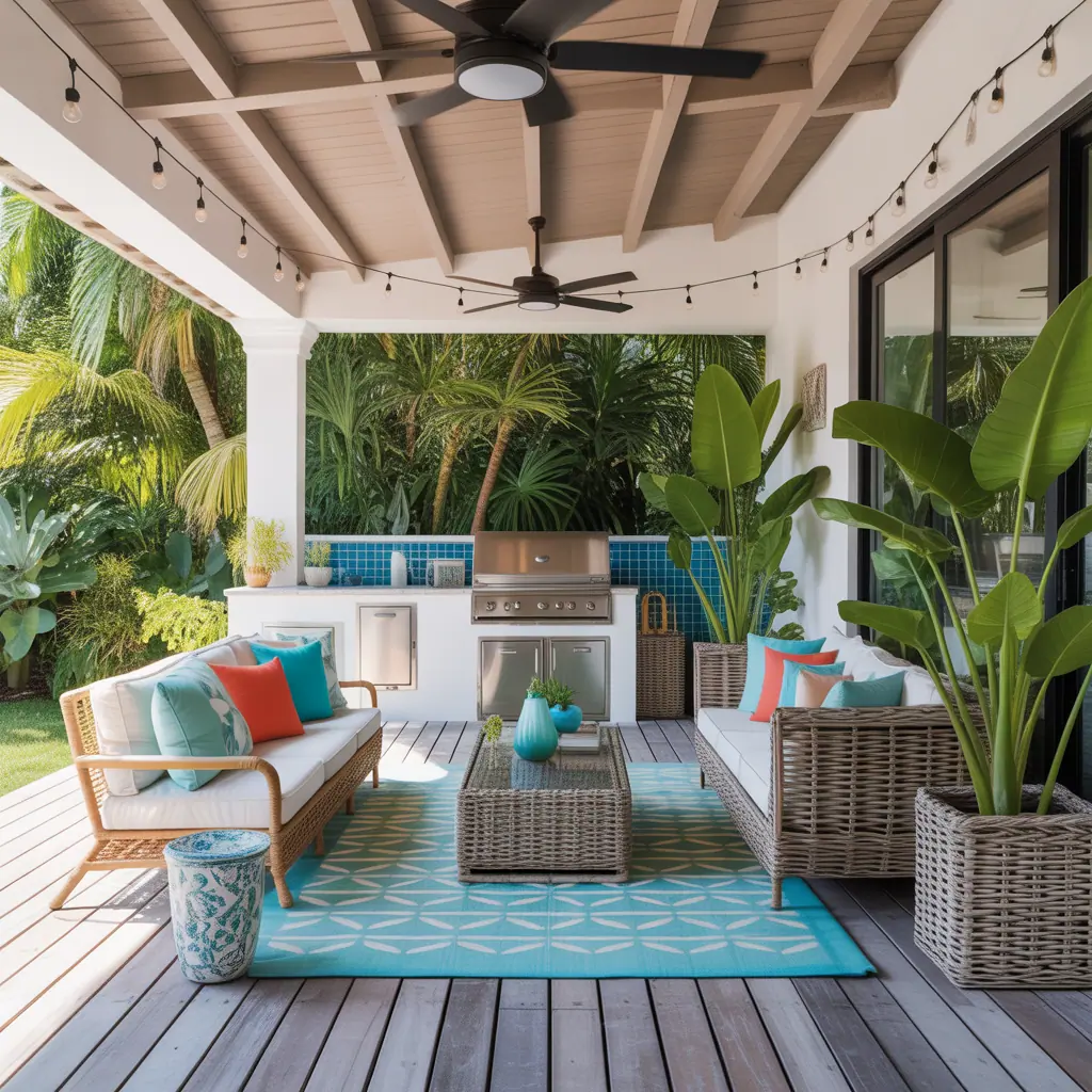 florida lanai decorating ideas