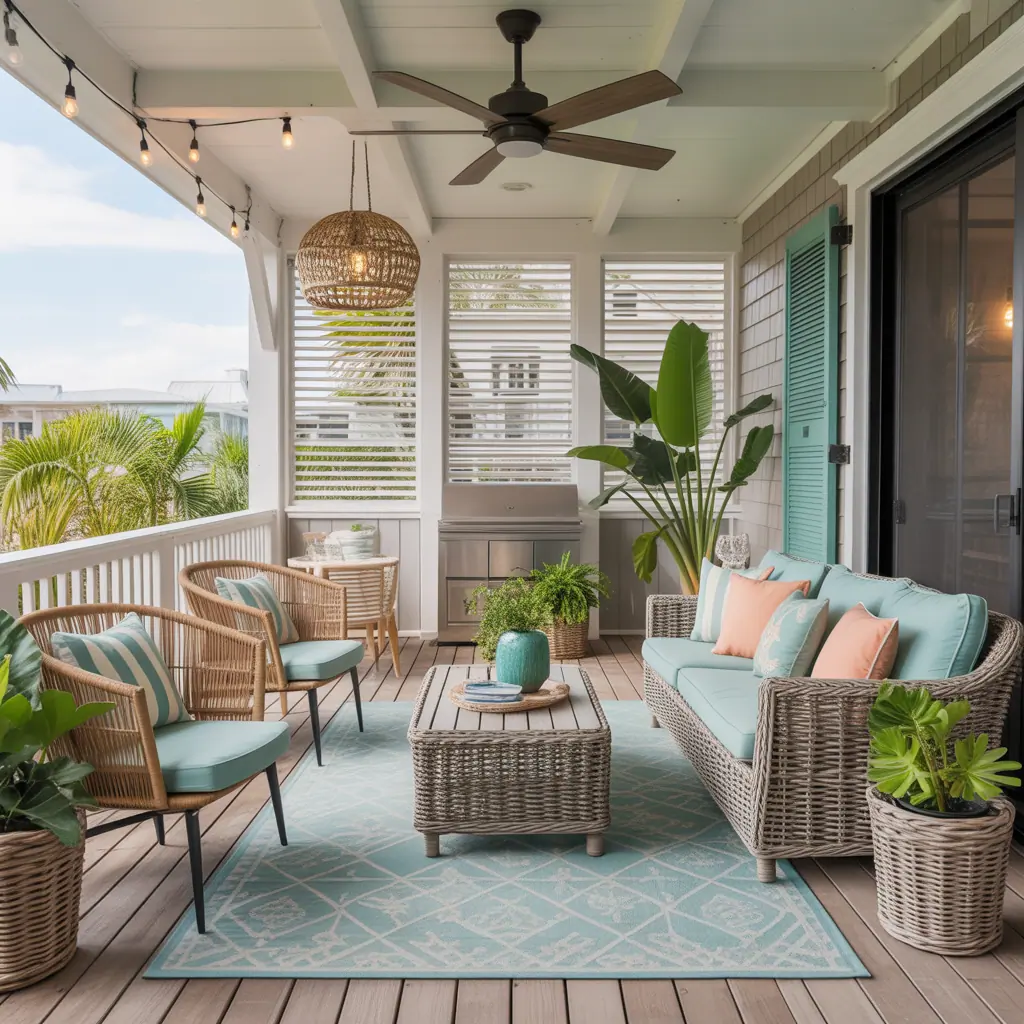 florida lanai decorating ideas