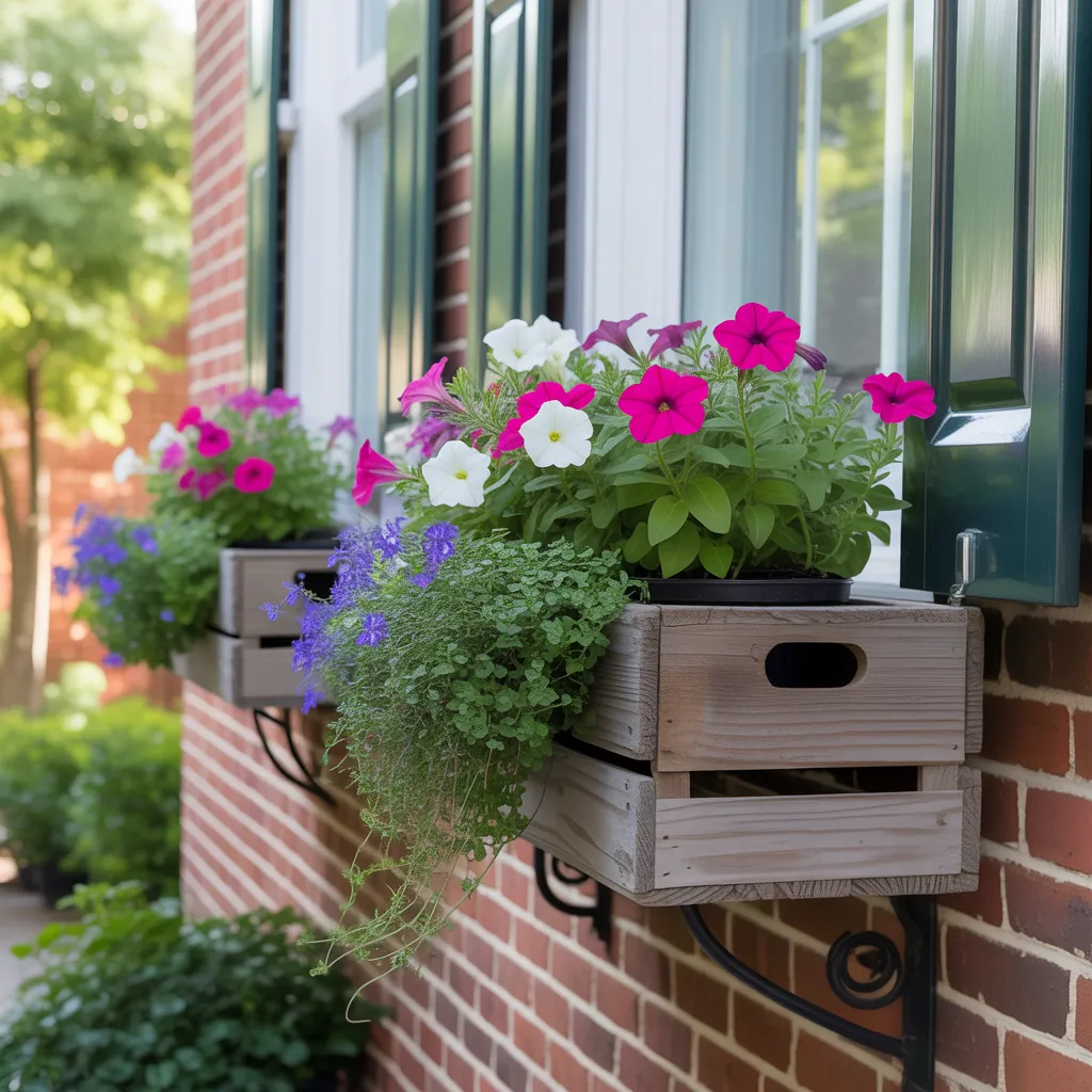 flower ideas for best window boxes