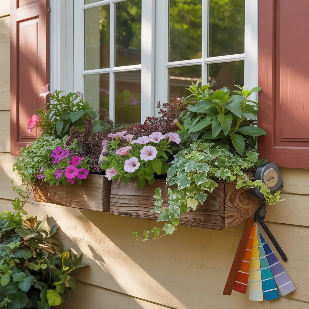 flower ideas for best window boxes