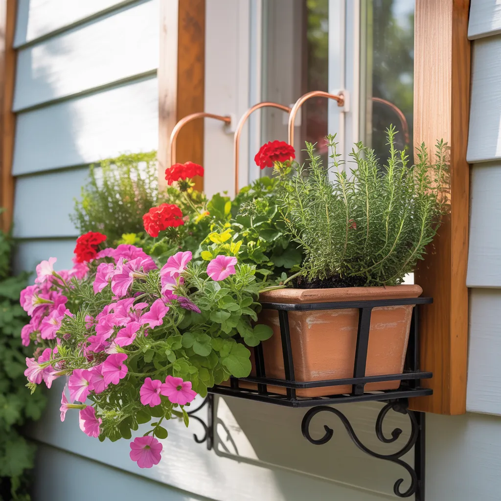 flower ideas for best window boxes