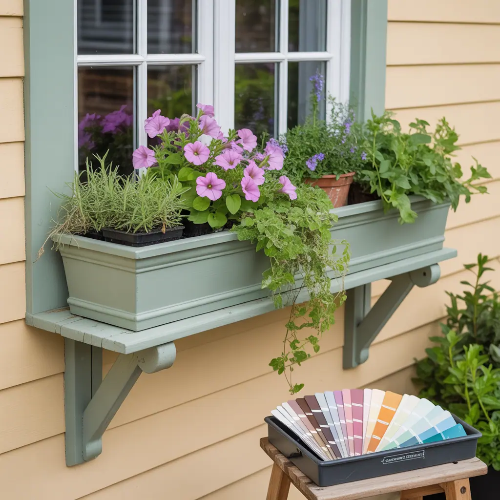 flower ideas for best window boxes