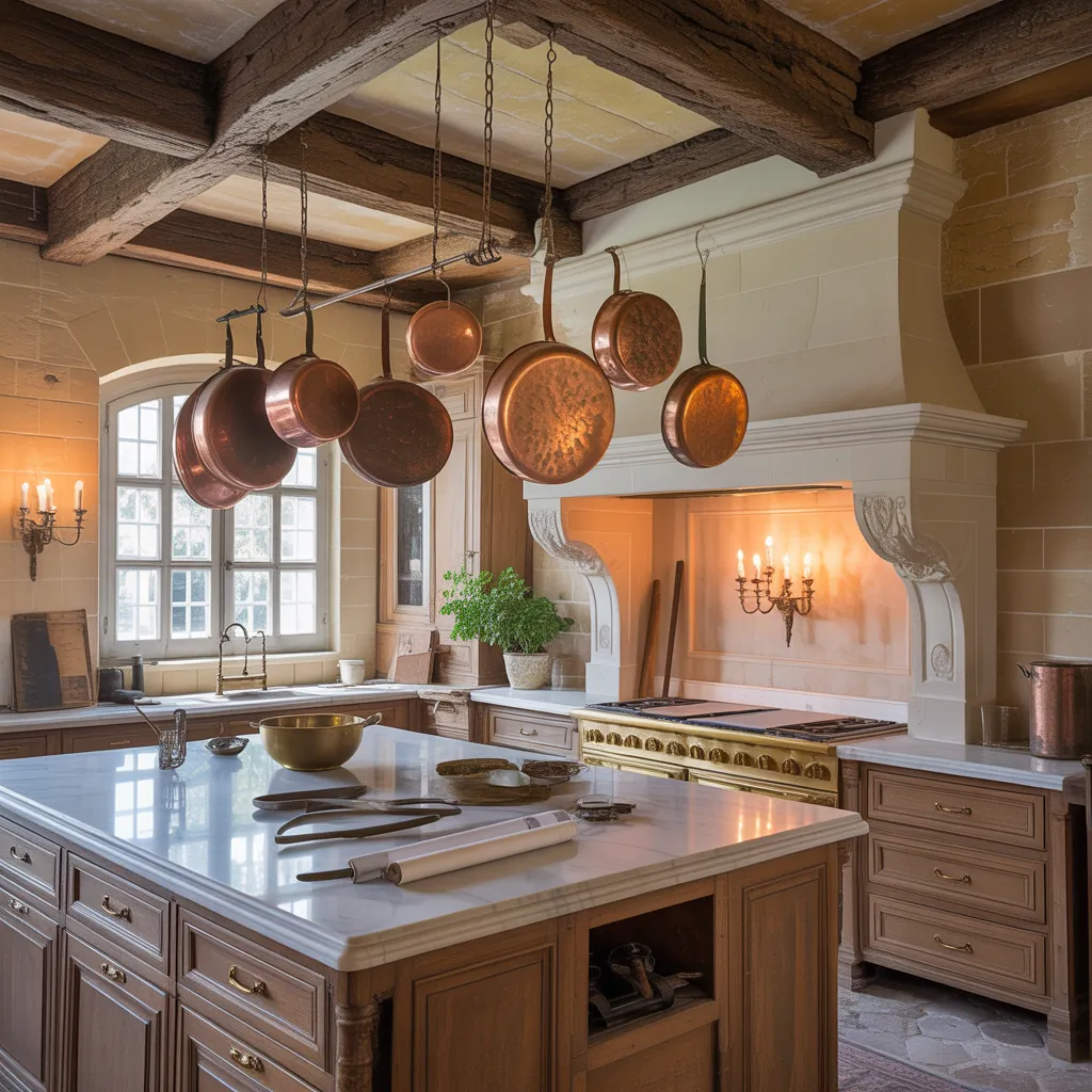 french chateau kitchen