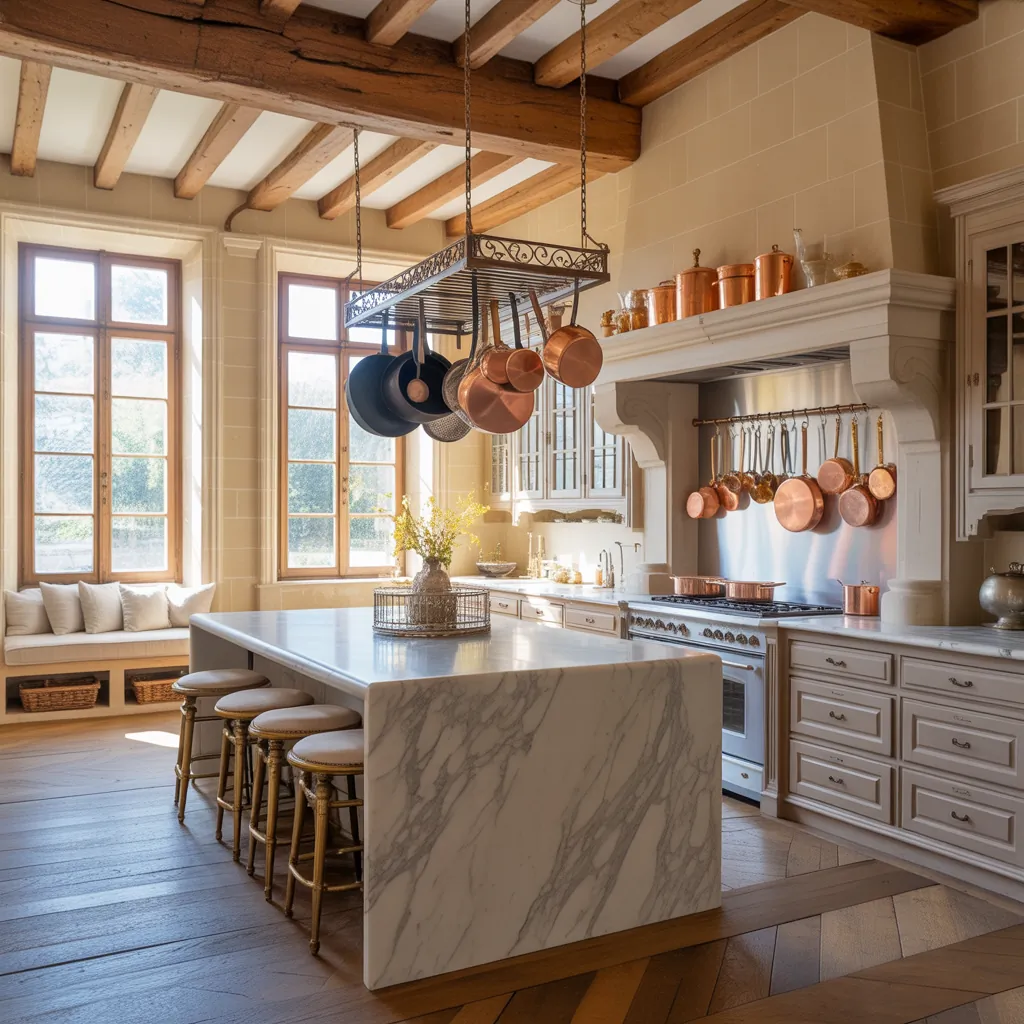 french chateau kitchen