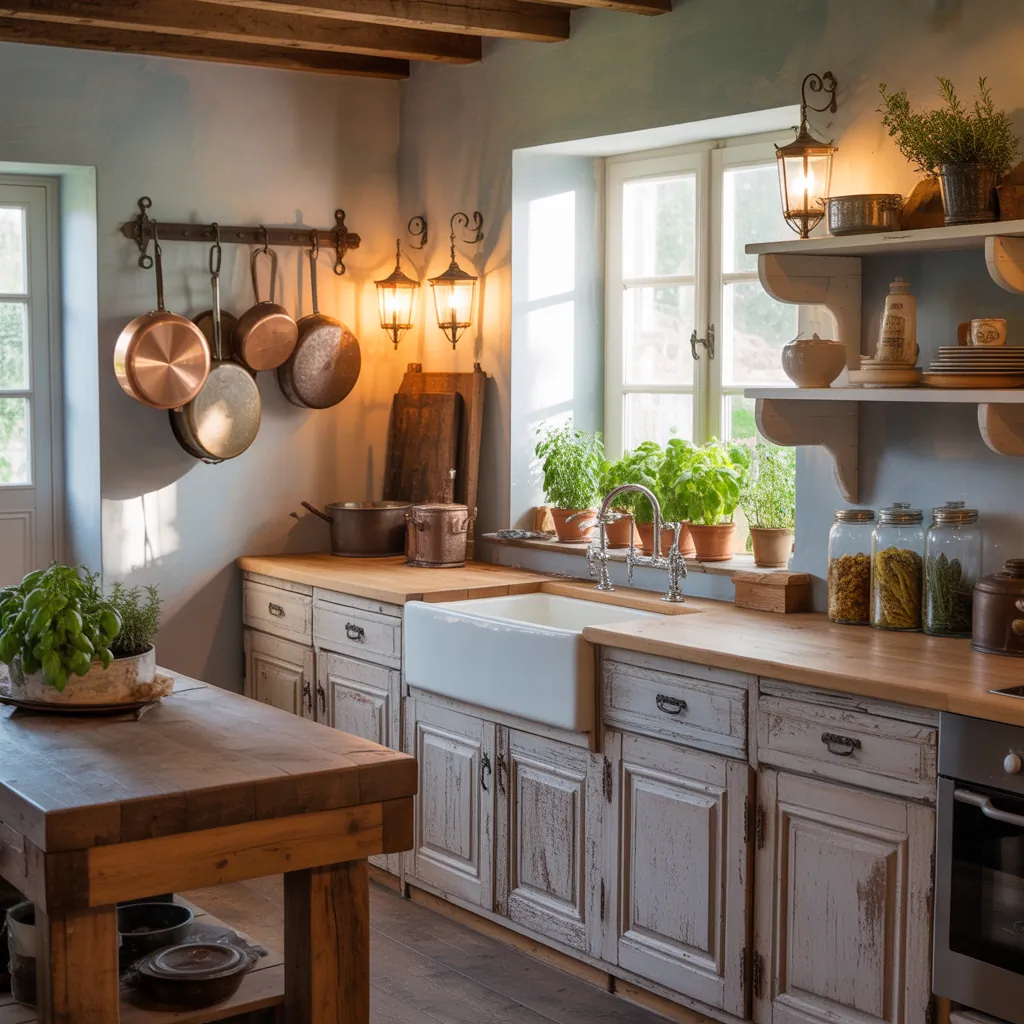 french countryside kitchen